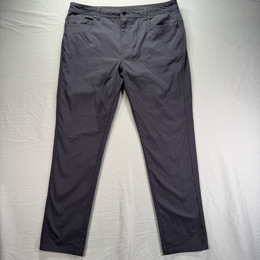 Western Rise Pants Mens 36x32 Gray Evolution Performance Techwear Hiking Tech